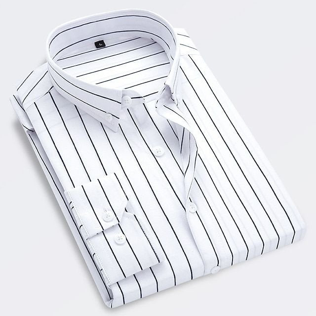 Darwin | Camisa de rayas de algodón para hombre