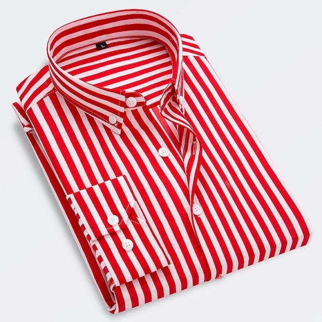 Darwin | Camisa de rayas de algodón para hombre