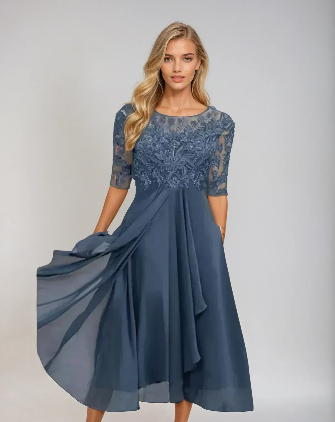 Florencia | Vestido midi de encaje