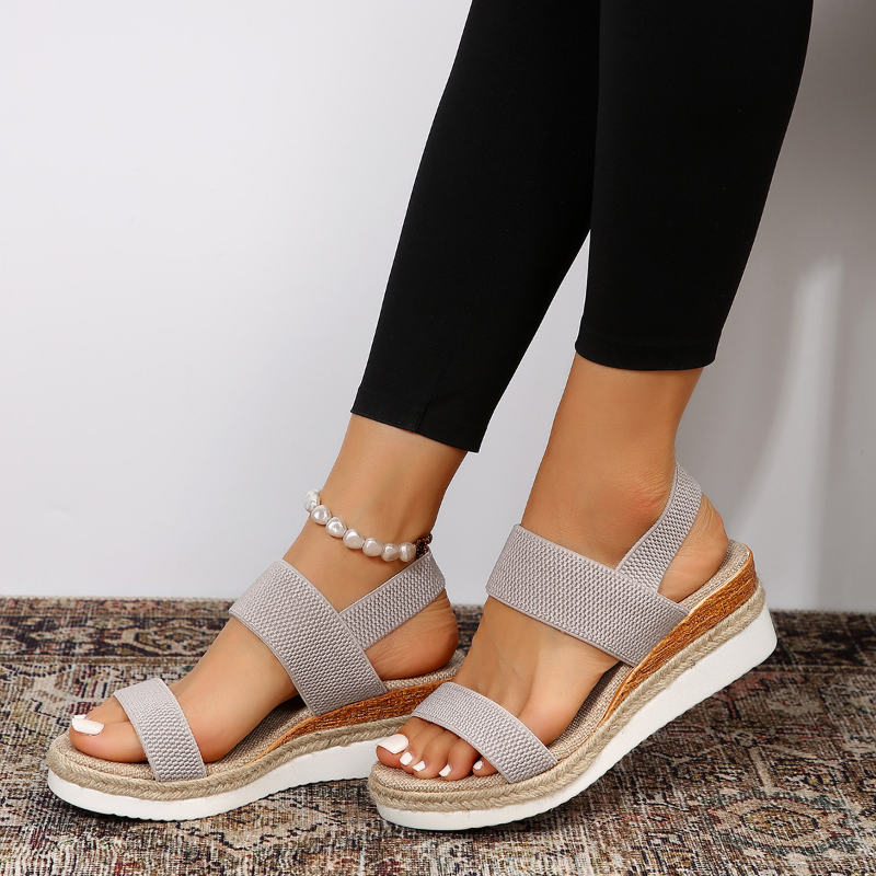 Rosalia | Sandalia plataforma confort