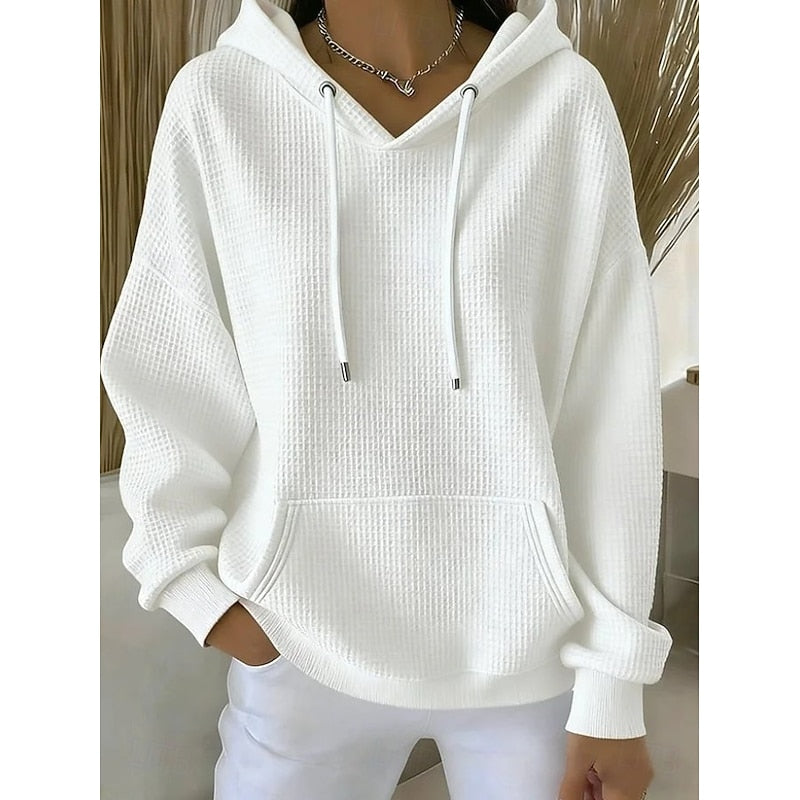 Lourdes | Polerón con capucha texturado