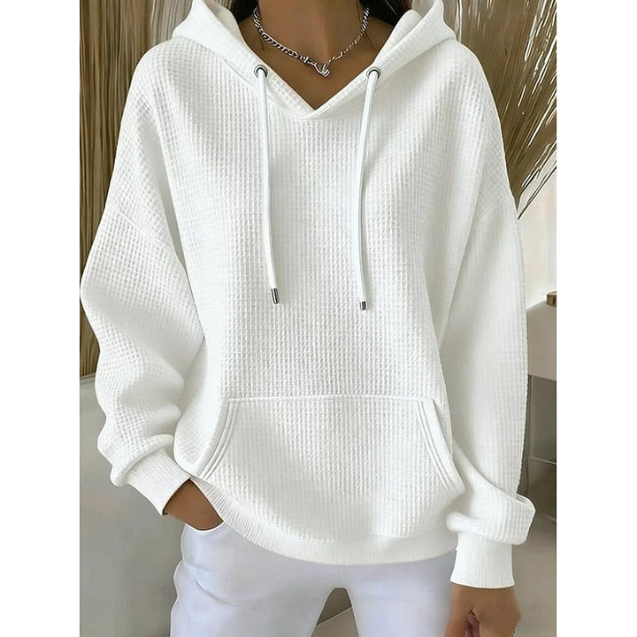 Lourdes | Polerón con capucha texturado
