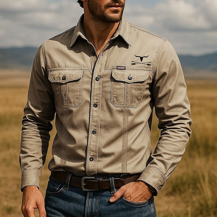 Elvis | Camisa western de trabajo