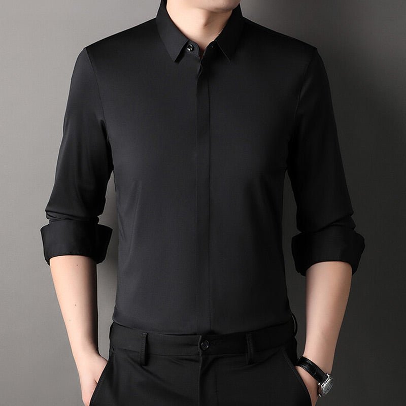 Boris | Camisa elástica antiarrugas para hombre