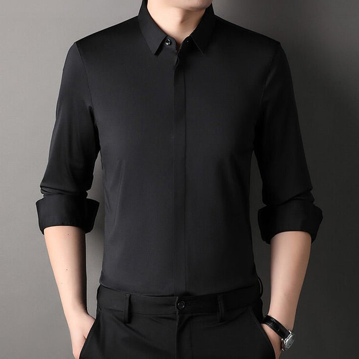 Boris | Camisa elástica antiarrugas para hombre