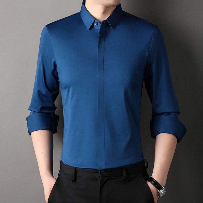 Boris | Camisa elástica antiarrugas para hombre