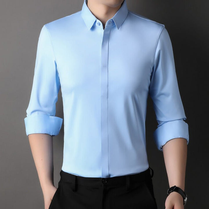 Boris | Camisa elástica antiarrugas para hombre
