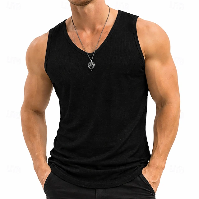 Kevin | Camiseta sin mangas cuello V para hombre