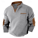 Vladimir | Polerón henley de textura waffle