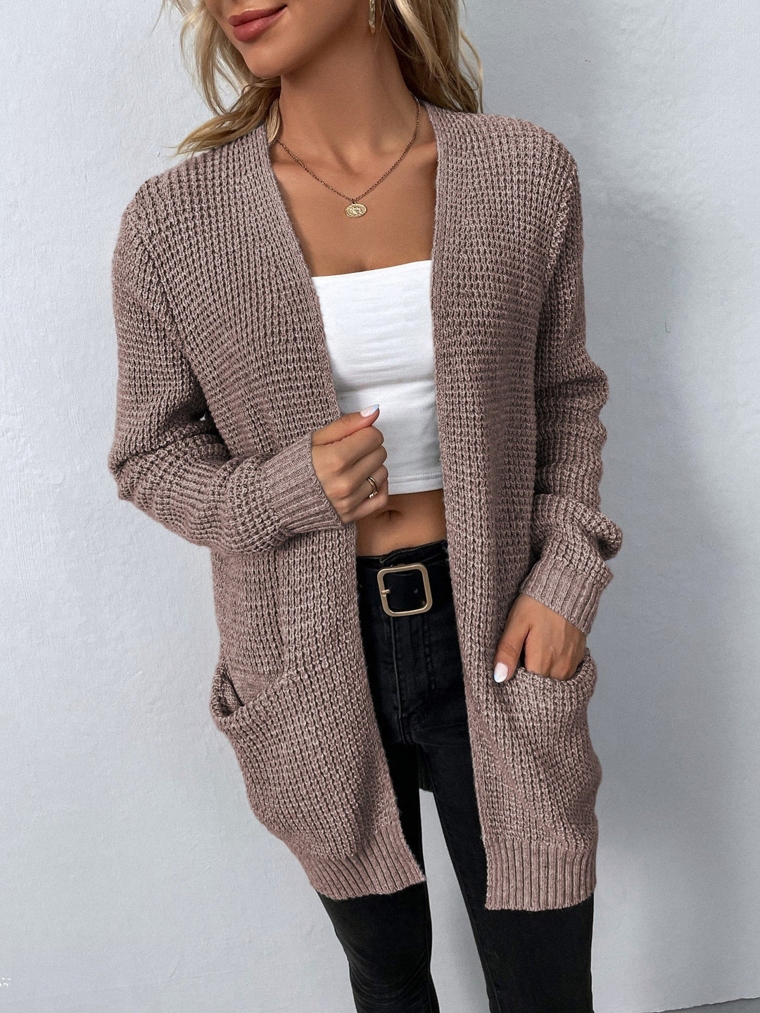 Katherinne | Cardigan tejido abierto