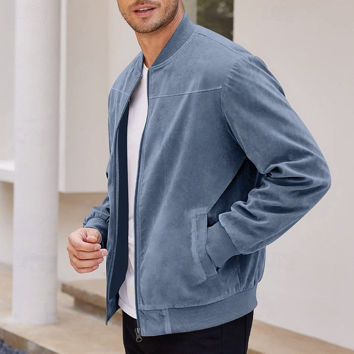 Ariel | Chaqueta con cierre y cuello alto