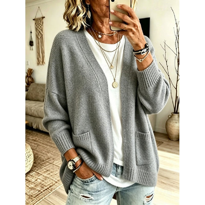 Maruja | Cardigan abierto holgado