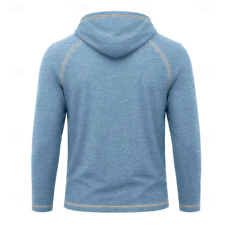 Fulgencio | Poleron con capucha y cordón para hombre