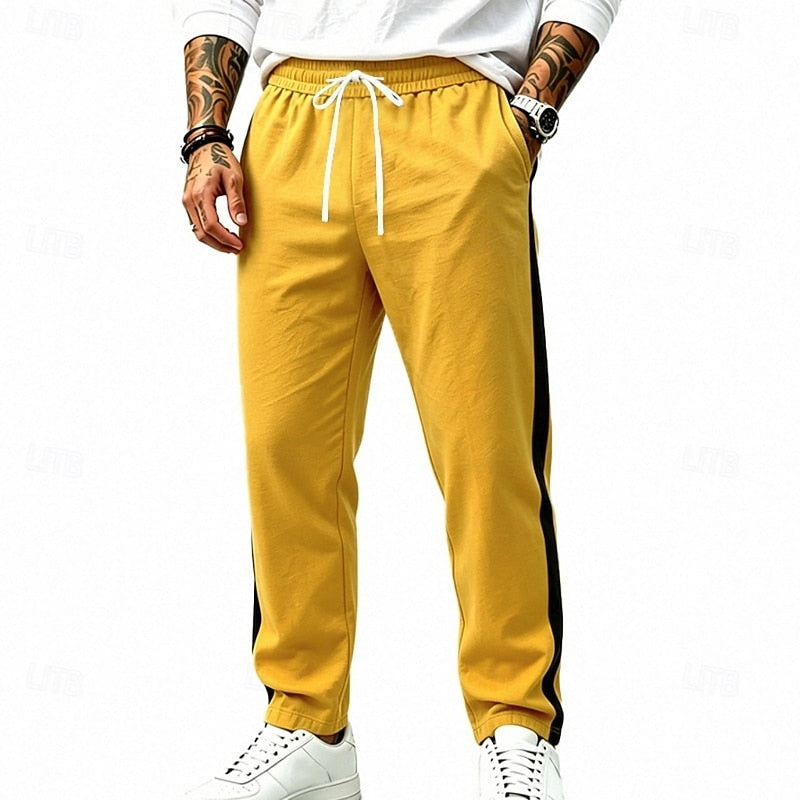 Horacio | Pantalón de buzo con franja lateral