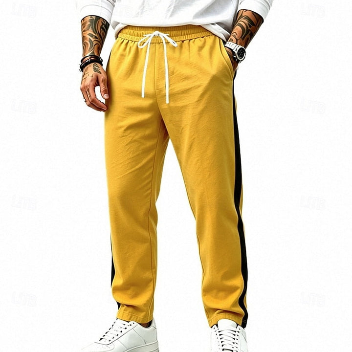 Horacio | Pantalón de buzo con franja lateral
