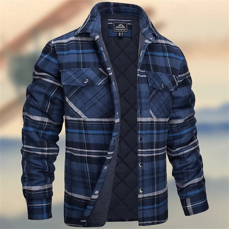 Leonel | Chaqueta camisera acolchada