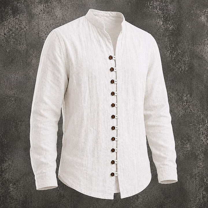 Julián | Camisa cuello mao de hombre