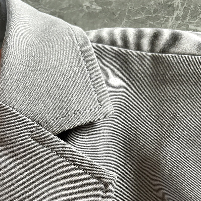 Marcos | Blazer cruzado simple de corte sastre