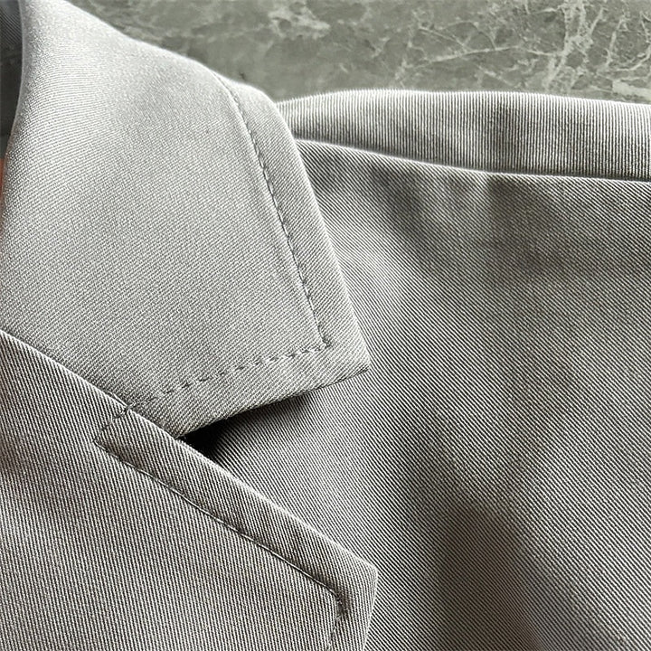 Marcos | Blazer cruzado simple de corte sastre