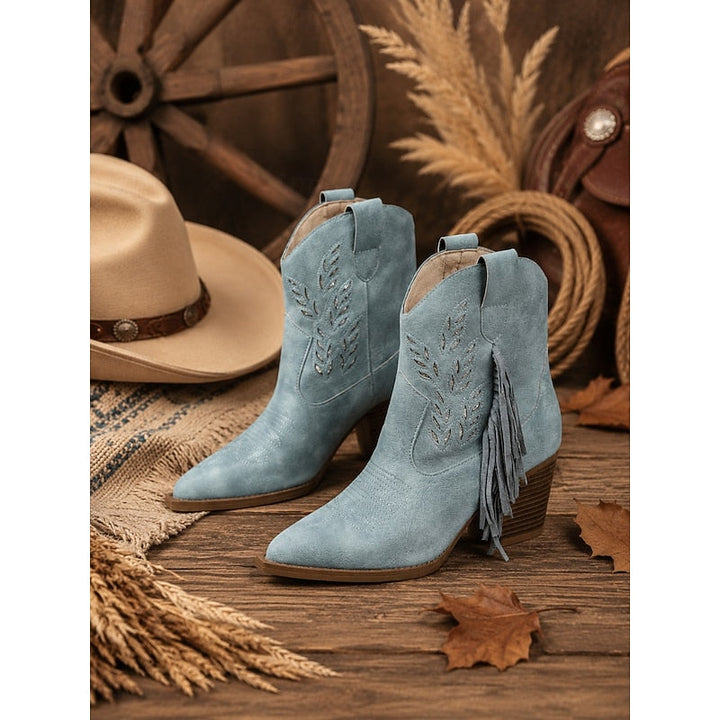Fabiana | Botín western con flecos