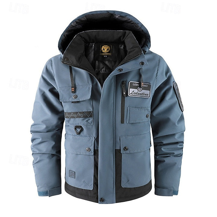 Gerhard | Parka con capucha multibolsillos