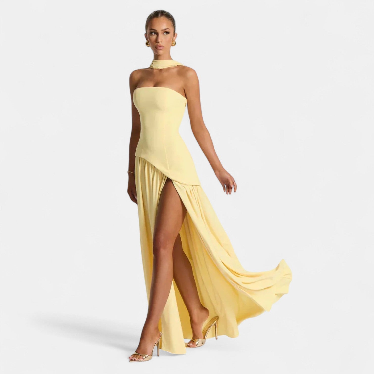 Élisa | Vestido Elegante Largo