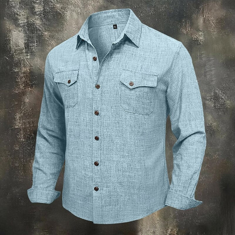 Aillañir | Camisa de botones relajada para hombre