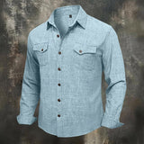 Aillañir | Camisa de botones relajada para hombre