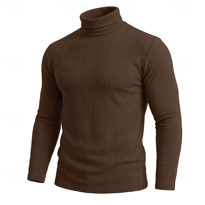 Mauro | Sweater cuello alto texturado para hombre