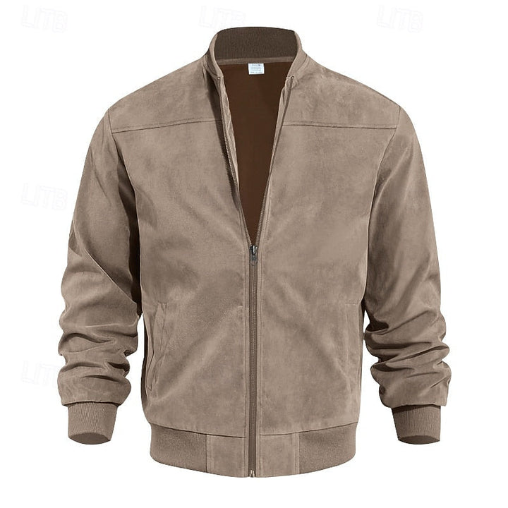 Ariel | Chaqueta con cierre y cuello alto