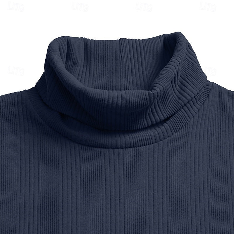 Mauro | Sweater cuello alto texturado para hombre