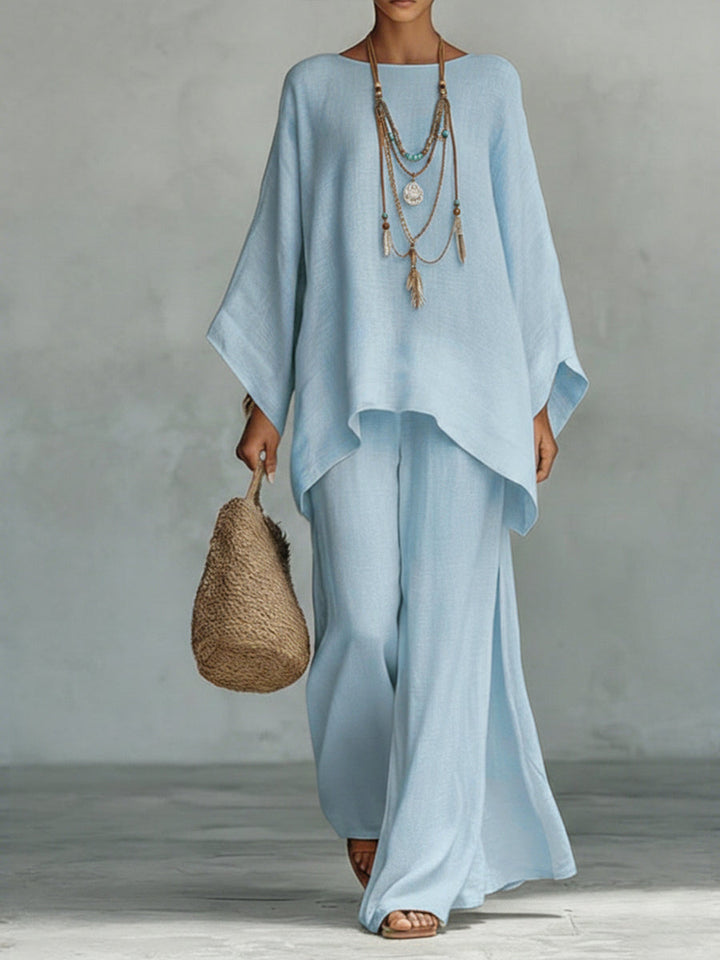 Hannah | Conjunto oversize de lino