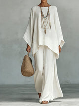 Hannah | Conjunto oversize de lino