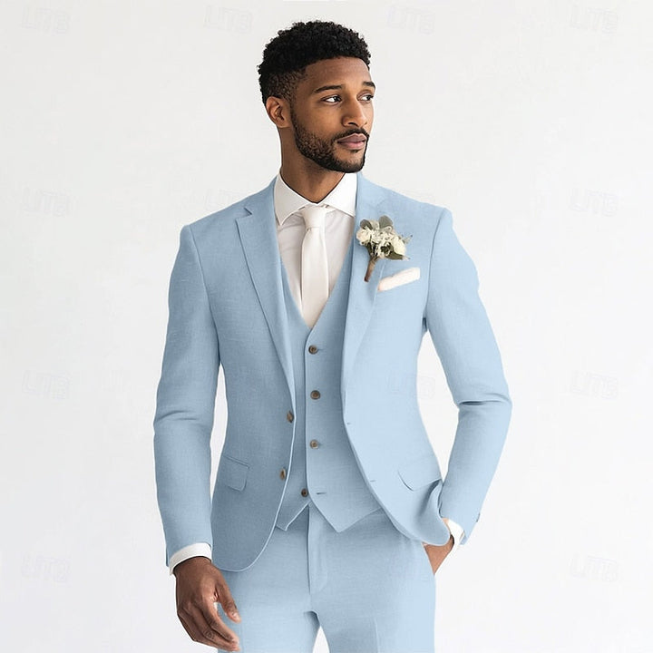 Cleto | Traje de tres piezas entallado