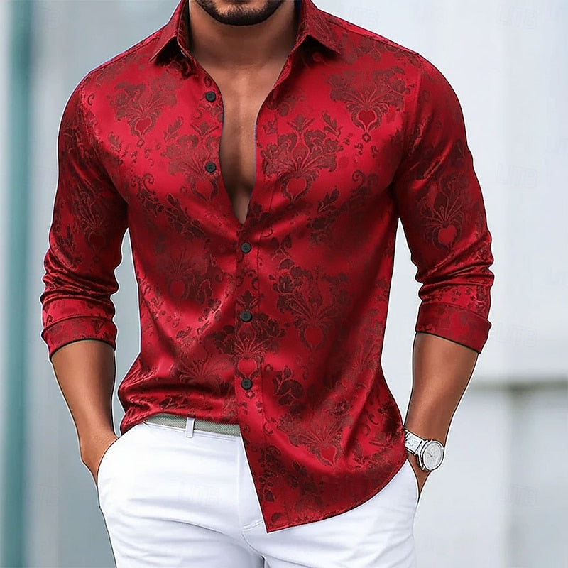 Enzo | Camisa de vestir con estampado floral