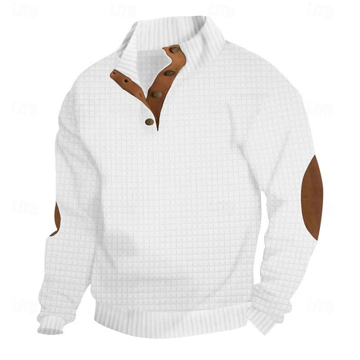 Patricio | Sweater texturado con cuello alto