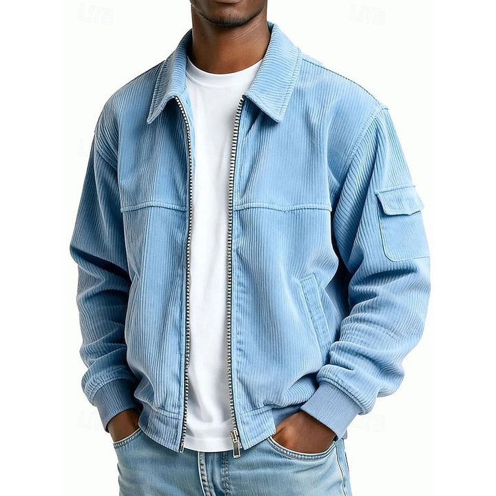 Jonás | Chaqueta de textura acanalada
