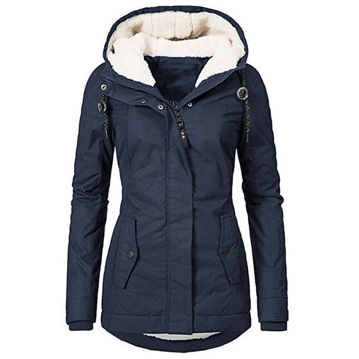 Jacinta | Parka con capucha forrada