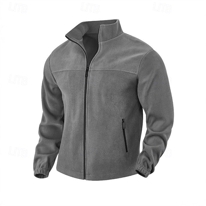 Sixto | Chaqueta polar con cuello alto y cierre completo