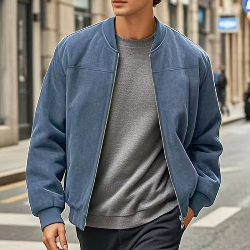Ariel | Chaqueta con cierre y cuello alto