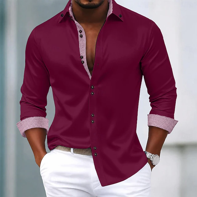 Egidio | Camisa con contraste