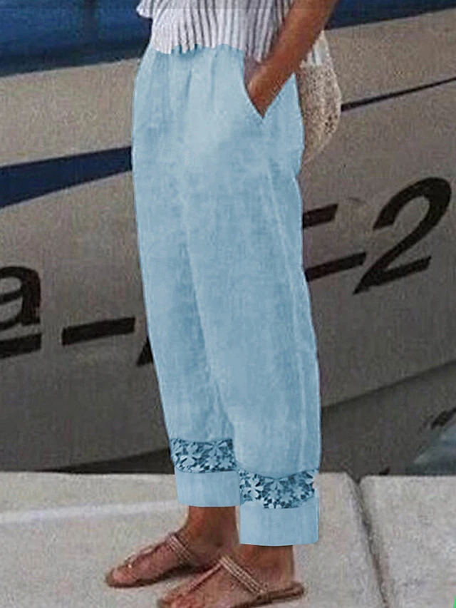María Patricia | Pantalón holgado con cordón