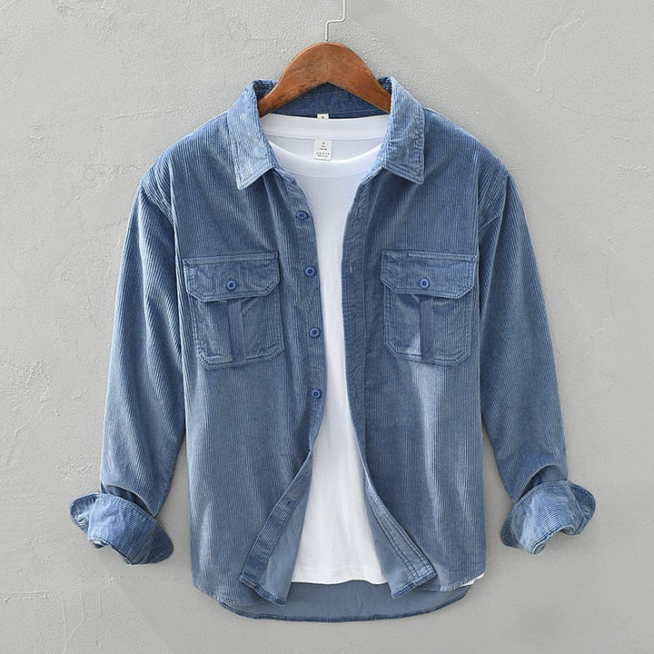 Miguel | Sobrecamisa texturizada de hombre