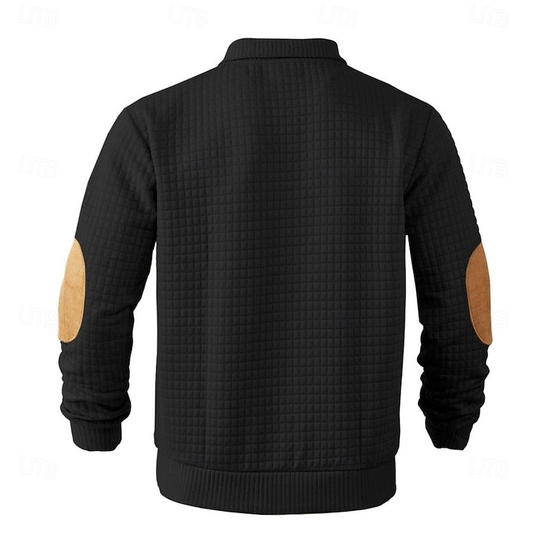 Patricio | Sweater texturado con cuello alto