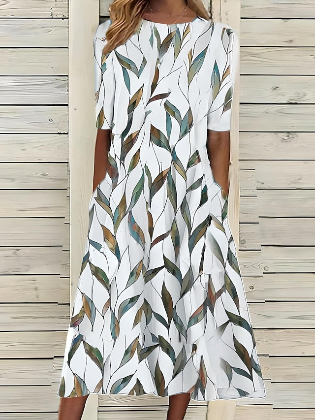 Berta | Vestido midi estampado floral