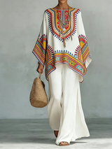 Elba | Conjunto de dos piezas con estampado bohemio