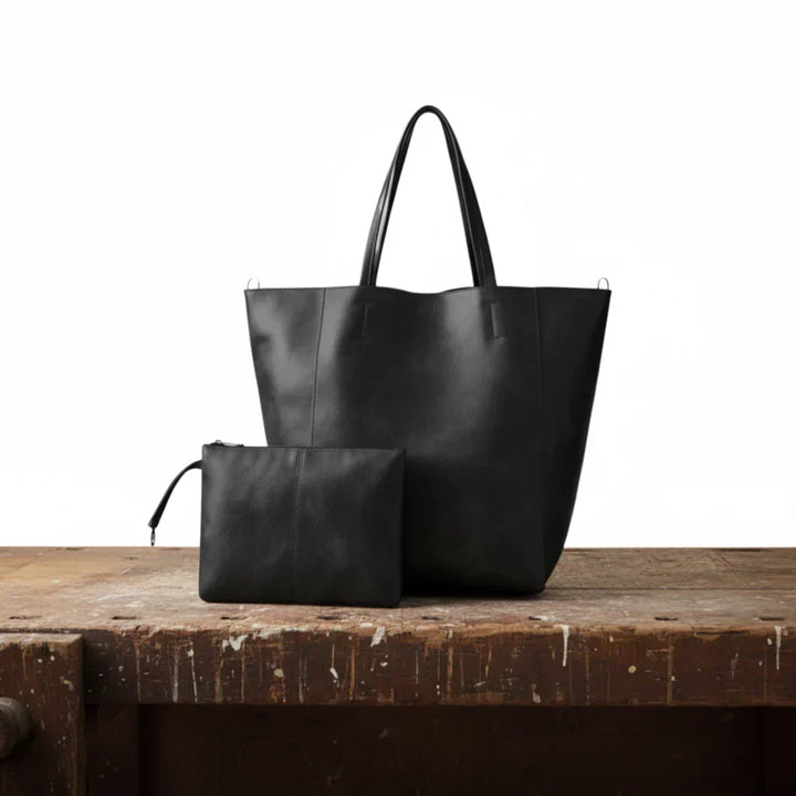 Ana Luisa | Bolso tote retro con monedero