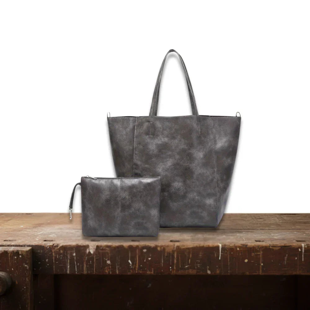 Ana Luisa | Bolso tote retro con monedero