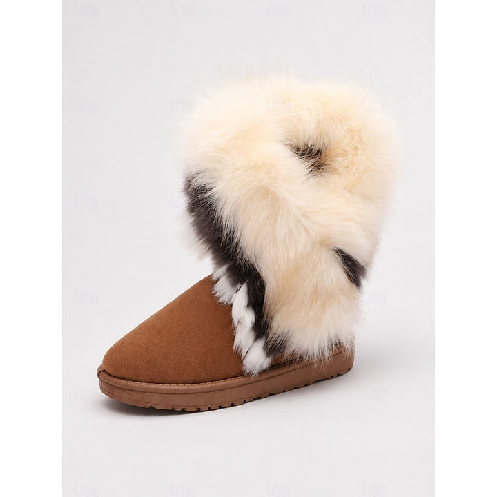 Esperanza | Botas de invierno con ribete peludo