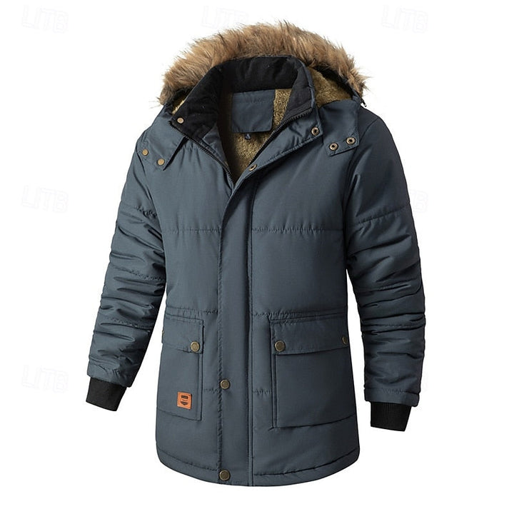 Dionisio | Parka acolchada con capucha